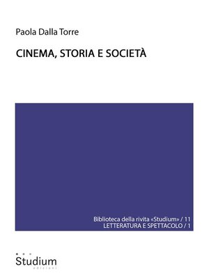 cover image of Cinema, storia e società